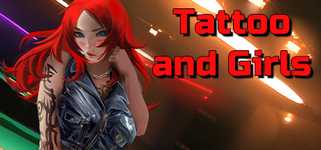 Tattoo and Girls background image