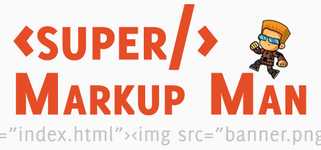 Super Markup Man background image