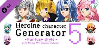 RPG Maker MV - Heroine Character Generator 5 cover image