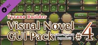 Tyrano Builder - Visual Novel GUI Pack #4 Color-Spruce [kopanda UI] background image