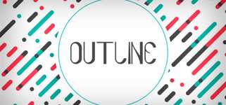 Outline background image