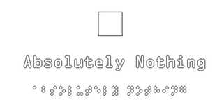 Absolutely Nothing background image