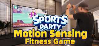 Sports Party Motion Sensing Fitness Game background image