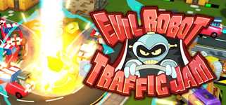 Evil Robot Traffic Jam HD background image