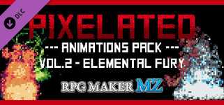 RPG Maker MZ - Pixelated Animations Pack Vol.2 cover image