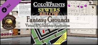 Fantasy Grounds - 0one's Colorprints #5: Sewers Below (Map Pack) background image