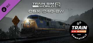 Train Sim World®: CSX C40-8W Loco Add-On - TSW2 & TSW3 compatible cover image