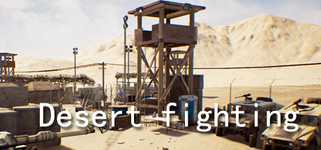 Desert Battle background image