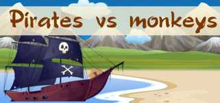 Pirates vs monkeys background image
