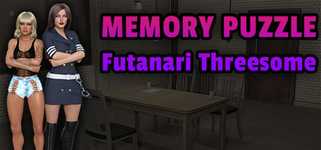 Memory Puzzle - Futanari Threesome background image