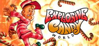 Explosive Candy World background image