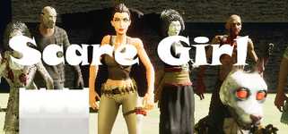 Scare Girl background image