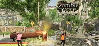 Zombie Golf background image