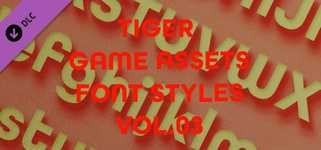 TIGER GAME ASSETS FONT STYLES VOL.03 cover image