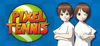 Pixel Tennis background image