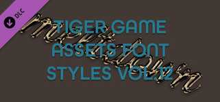 TIGER GAME ASSETS FONT STYLES VOL.12 cover image