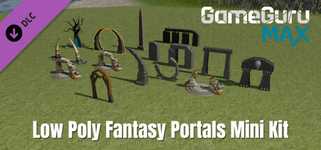 GameGuru MAX Low Poly Mini Kit - Fantasy Portals background image