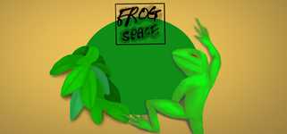 Frog Space background image