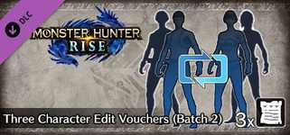 Monster Hunter Rise - Three Character Edit Vouchers (Batch 2) background image