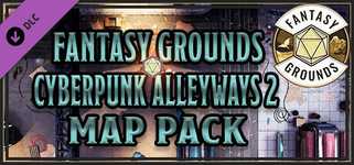Fantasy Grounds - FG Cyberpunk Alleyways 2 Map Pack background image