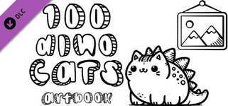 100 Dino Cats - Artbook cover image