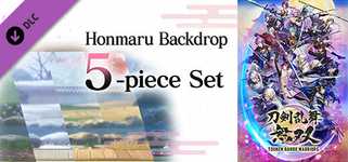 Touken Ranbu Warriors - Honmaru Backdrop 5-piece Set background image