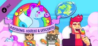 Rainbows, toilets & unicorns - Outraged & offended background image