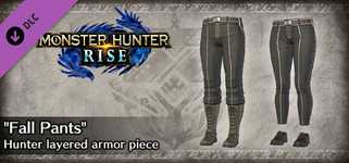 Monster Hunter Rise - "Fall Pants" Hunter layered Armor Piece background image
