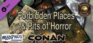 Fantasy Grounds - Conan: Forbidden Places & Pits of Horror Geomorphic Tile set cover image