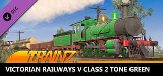 Trainz Plus DLC - Victorian Railways V Class 2 Tone Green background image