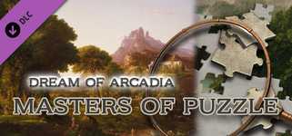 Masters of Puzzle - Dream of Arcadia by Thomas Cole background image