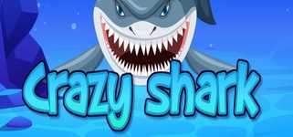 Crazy shark background image