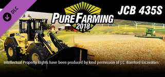 Pure Farming 2018 - JCB Large Wheeled Loader 435S cover image