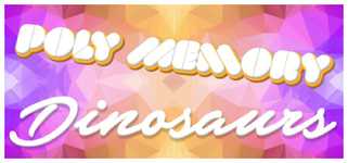 Poly Memory: Dinosaurs background image