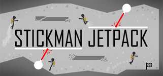 Stickman Jetpack background image