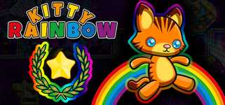 Kitty Rainbow background image
