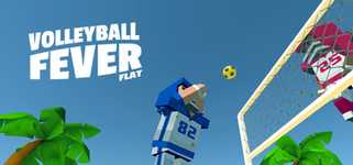 Volleyball Fever Flat background image
