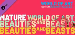 MATURE WORLD OF ART Jigsaw Puzzles: BEAUTIES AND BEASTS cover image