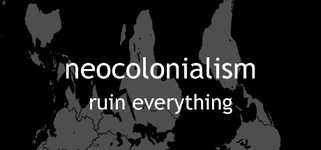 Neocolonialism background image