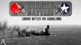Carrier Battles 4 Guadalcanal - Pacific War Naval Warfare background image