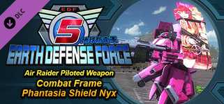 EARTH DEFENSE FORCE 5 - Air Raider Piloted Weapon: Combat Frame Phantasia Shield Nyx cover image