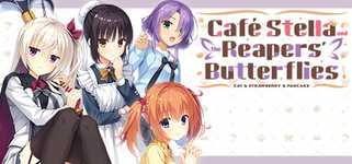 Café Stella and the Reaper's Butterflies background image