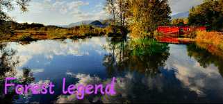 Forest legend background image