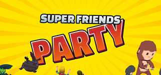 Super Friends Party background image
