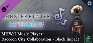 Monster Hunter World: Iceborne - MHW:I Music Player: Raccoon City Collaboration - Black Impact background image