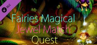 Fairies Magical Jewel Match Quest background image