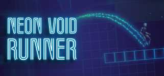 Neon Void Runner background image