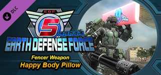 EARTH DEFENSE FORCE 5 - Fencer Weapon: Happy Body Pillow background image