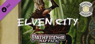 Fantasy Grounds - Pathfinder RPG - GameMastery Map Pack Elven City cover image