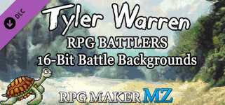 RPG Maker MZ - Tyler Warren RPG Battlers - 16 Bit Battle Backgrounds cover image